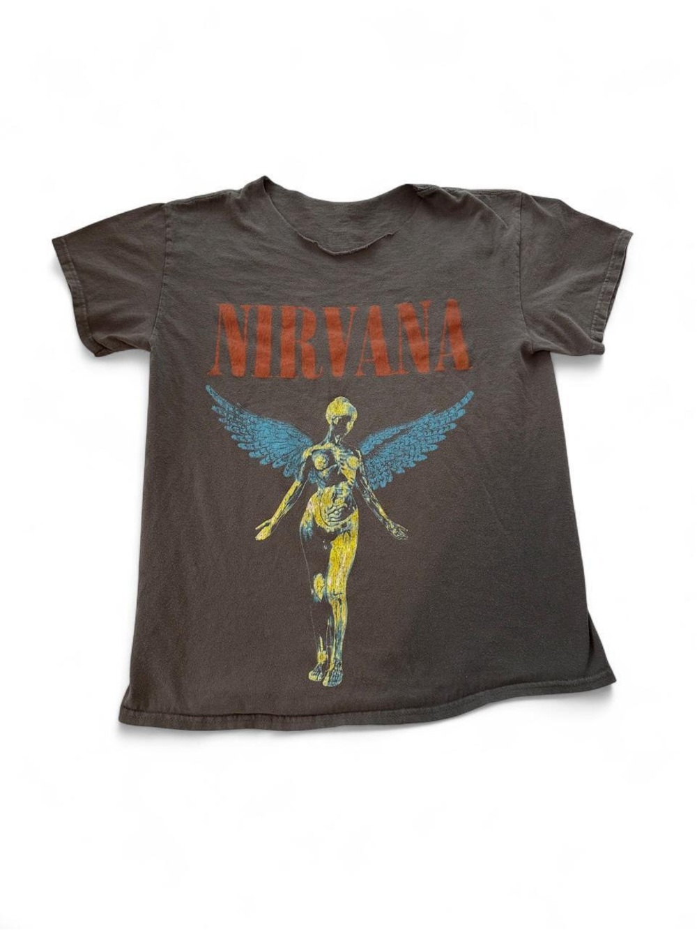 Nirvana Grey Graphic Tee